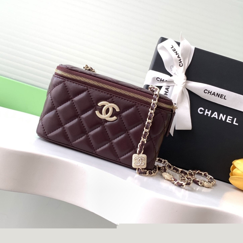 Ch*el cosmetic bags